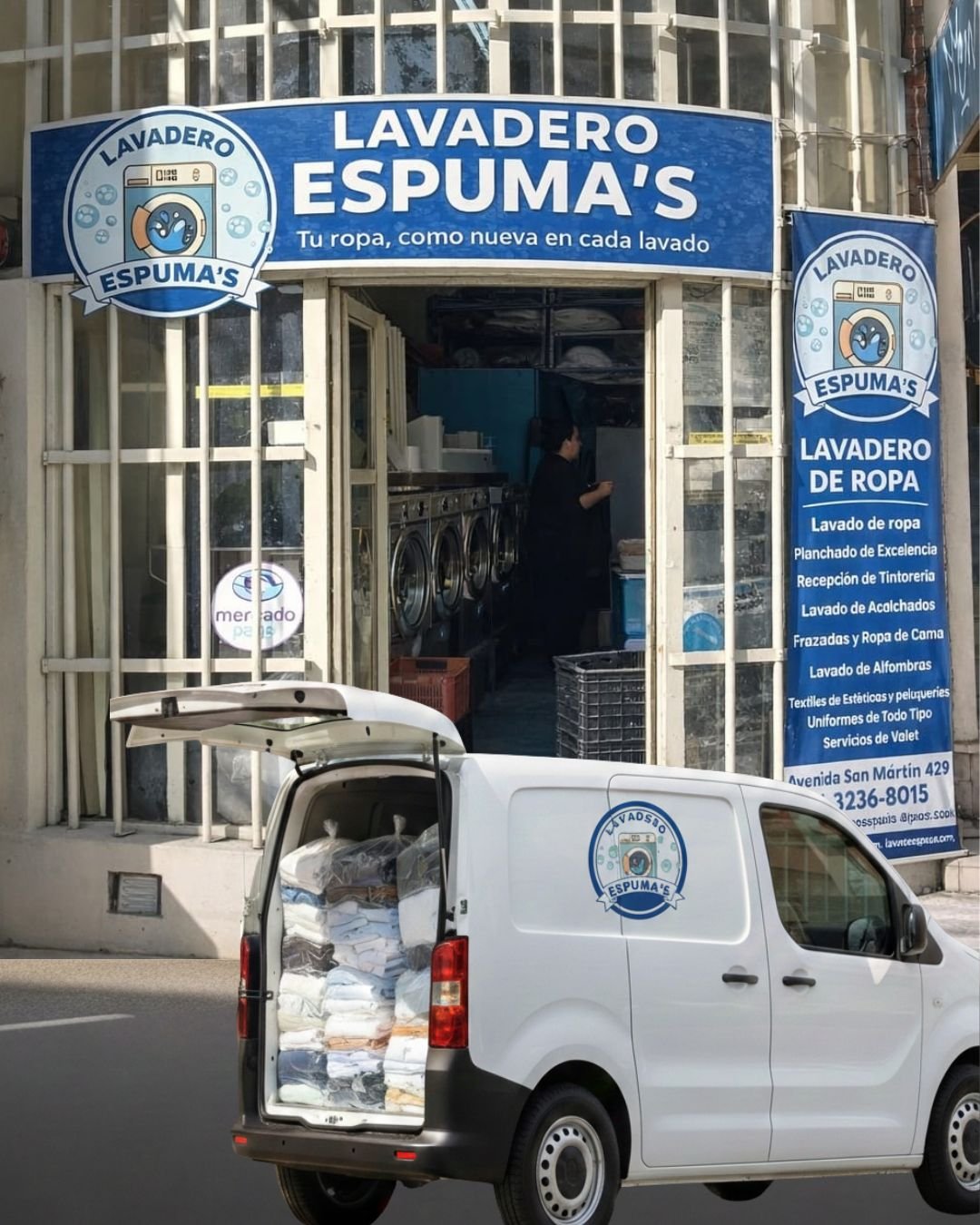 Local de Lavadero Espuma's
